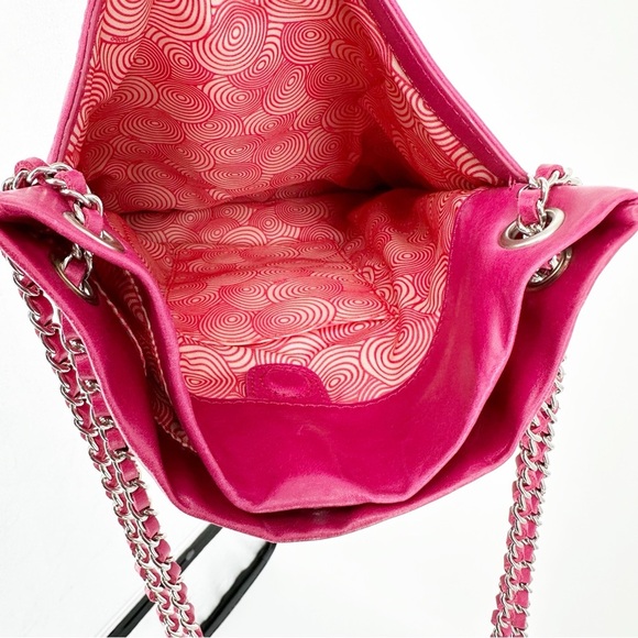 HOBO International Convertible Crossbody Shoulder Bag Hot Pink - Picture 6 of 6